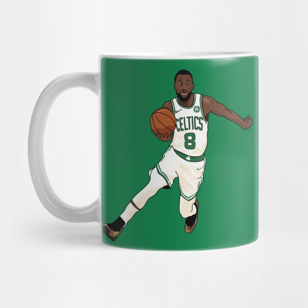 Kemba Walker Boston Celtics by xavierjfong